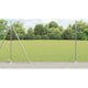 Clôture Vidaxl avec poteau argenté 1,5 x 10 m en acier