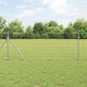 Poteau de clôture Vidaxl galvanisé 25 x 0,8 m en acier