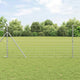Poteau de clôture Vidaxl galvanisé 25 x 1,2 m en acier