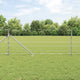 Poteau de clôture Vidaxl galvanisé 25 x 0,8 m en acier