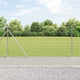 Poteau de clôture Vidaxl galvanisé 25 x 1,2 m en acier