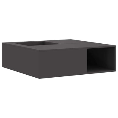 VidaXL brasero noir 100 x 100 x 30 cm acier
