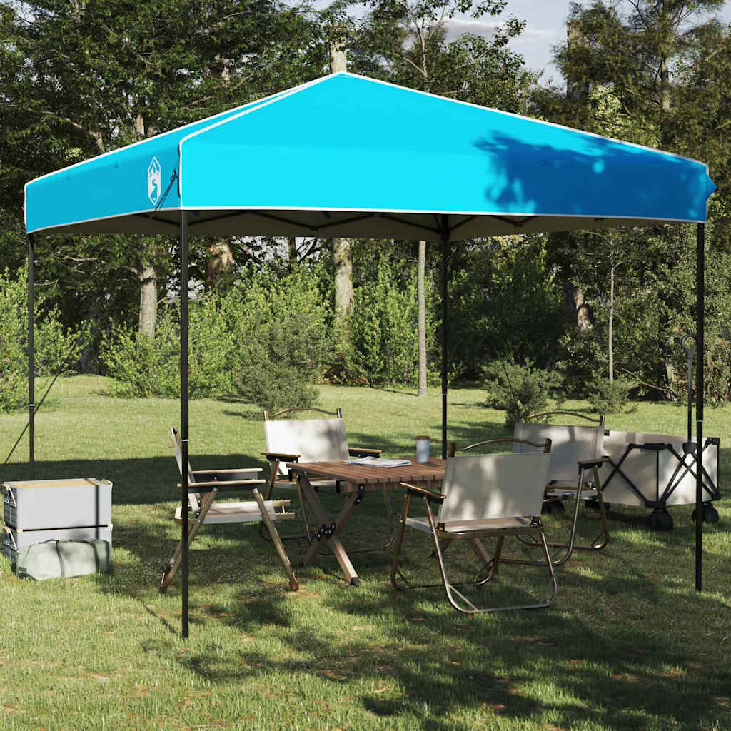 Vidaxx auvent tente bleu 243 x 243 x 251 cm en tissu