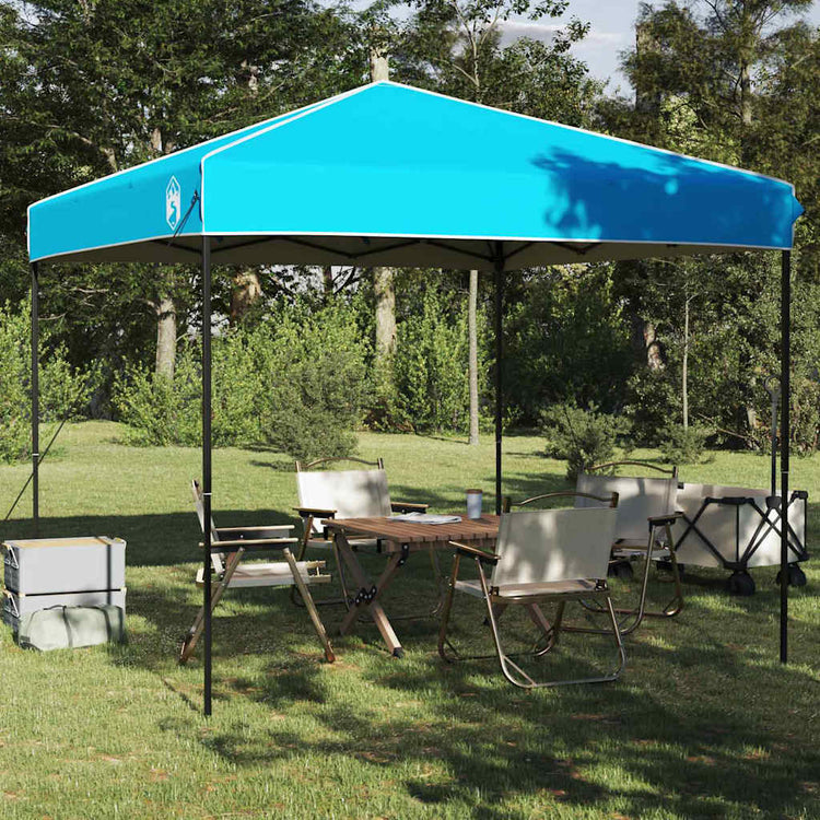 Vidaxx auvent tente bleu 243 x 243 x 251 cm en tissu