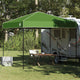 Vidaxx auvent tente vert 243 x 243 x 251 cm tissu