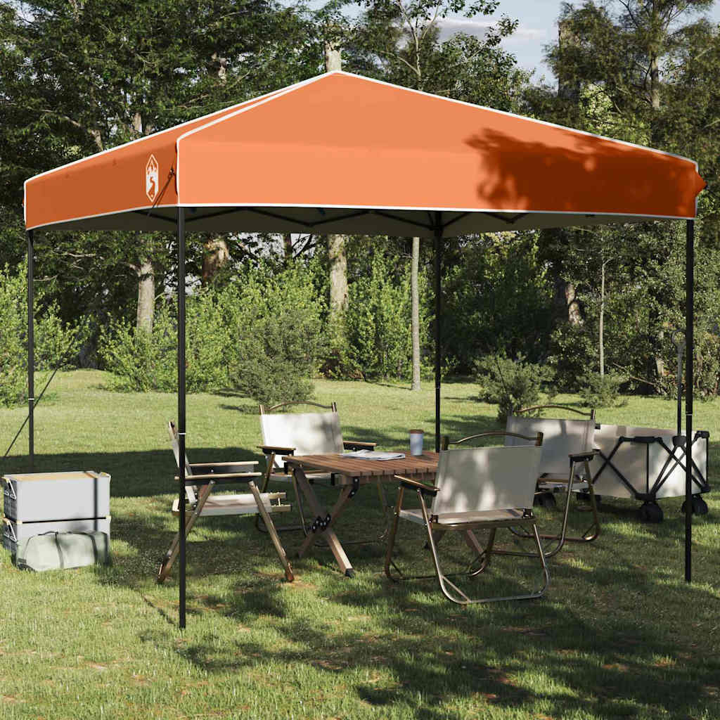 Vidaxx auvent tente orange 243 x 243 x 251 cm en tissu