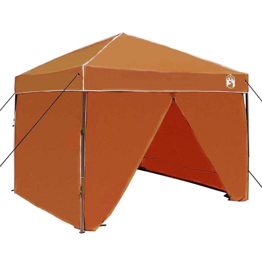 Vidaxx auvent tente orange 243 x 243 x 251 cm en tissu