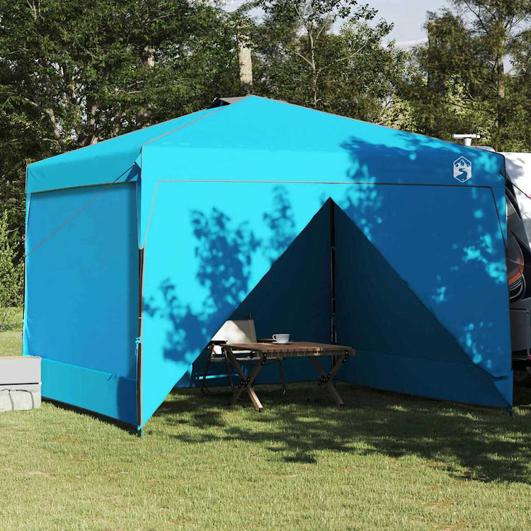 Vidaxx auvent tente bleu 290 x 290 x 251 cm en tissu