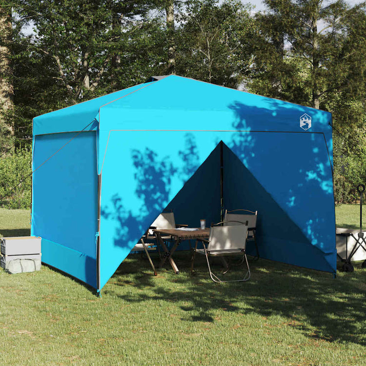 Vidaxx auvent tente bleu 290 x 290 x 251 cm en tissu