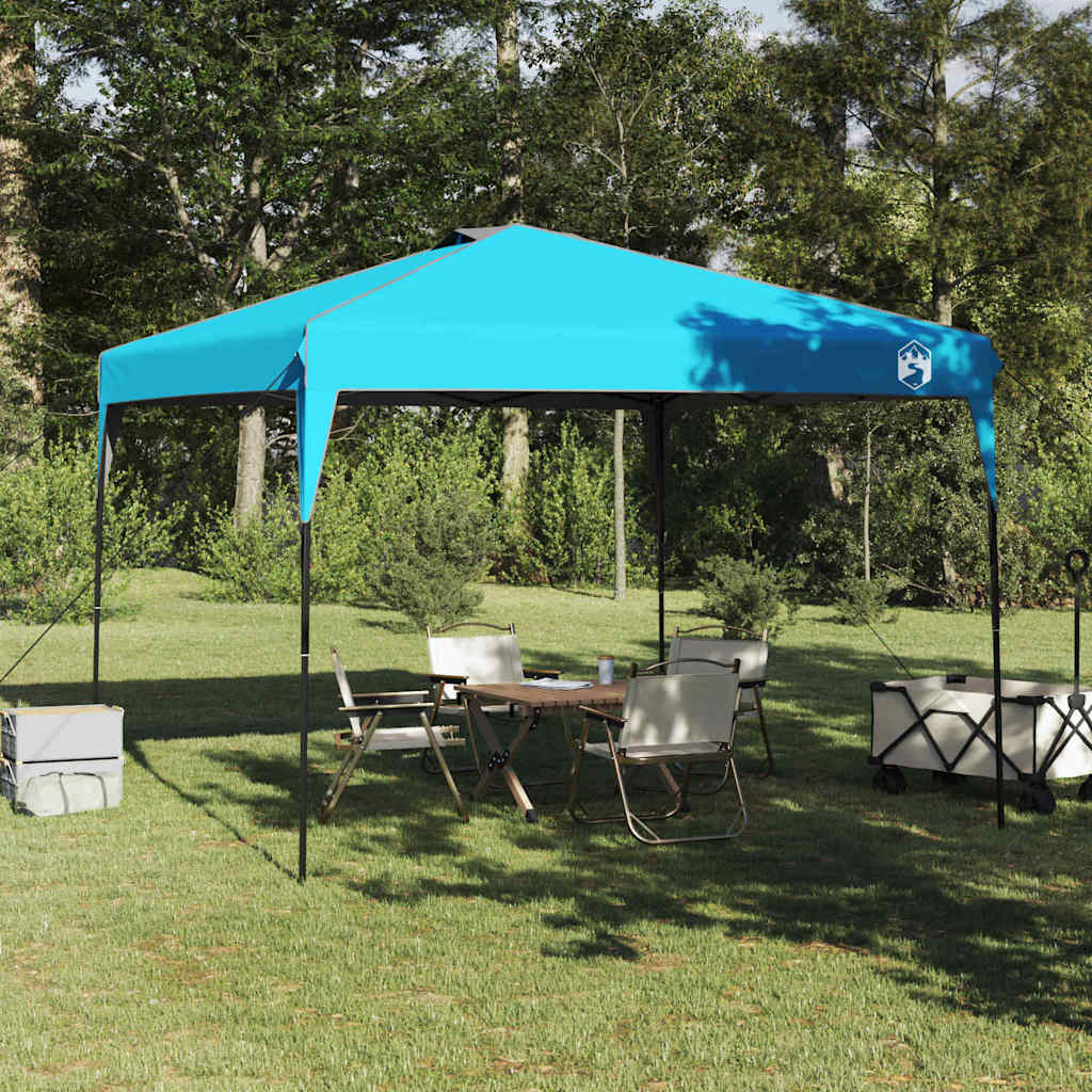 Vidaxx auvent tente bleu 290 x 290 x 251 cm en tissu