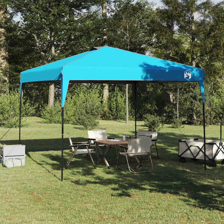 Vidaxx auvent tente bleu 290 x 290 x 251 cm en tissu