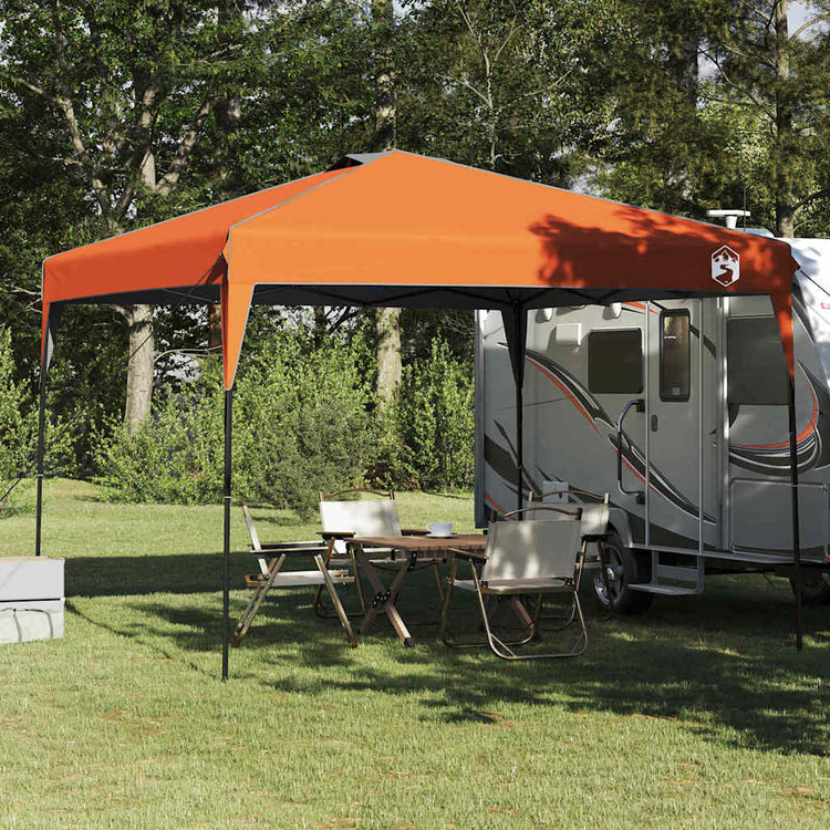 Vidaxx auvent tente orange 290 x 290 x 251 cm tissu