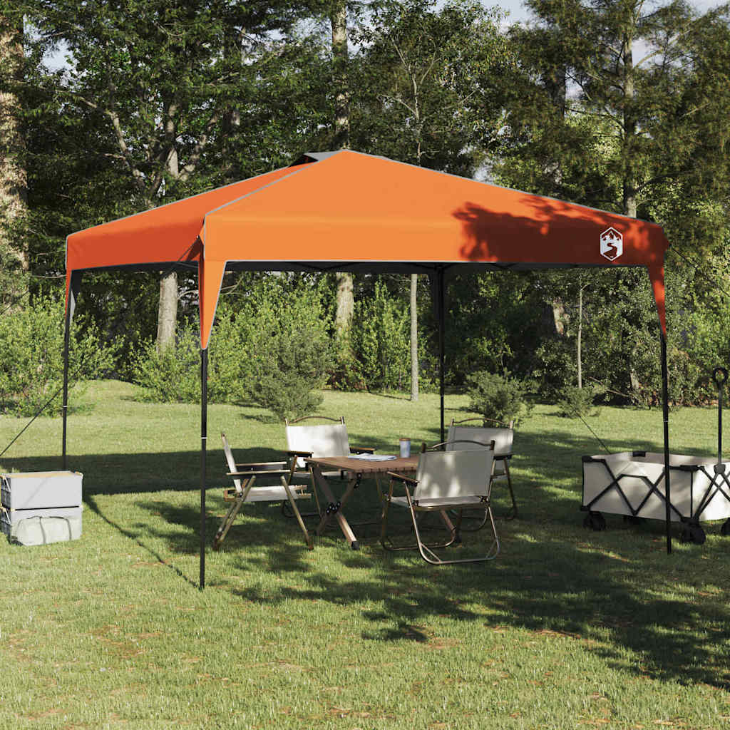 Vidaxx auvent tente orange 290 x 290 x 251 cm tissu