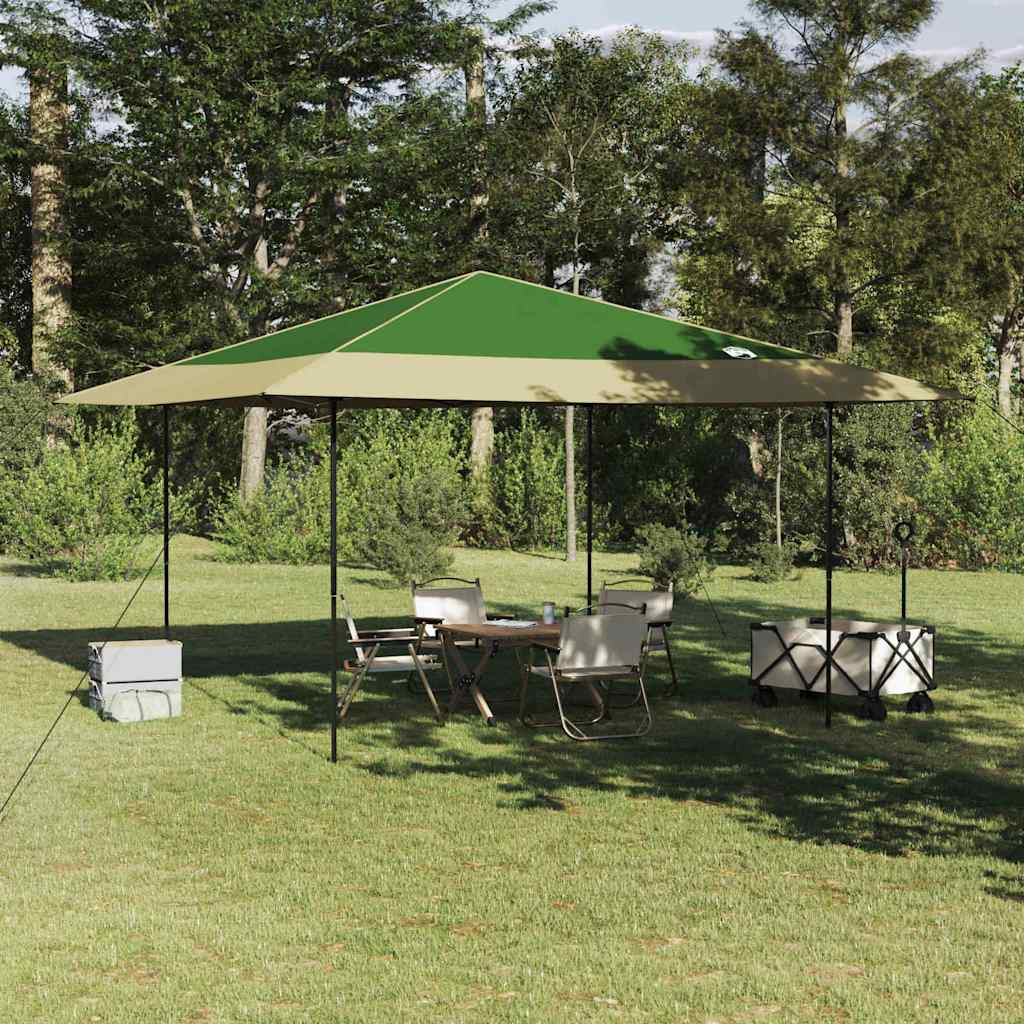 Vidaxx auvent tente vert 395 x 395 x 251 cm tissu