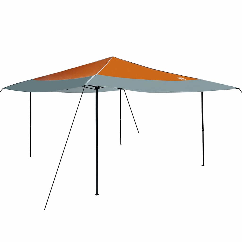Vidaxx auvent tente orange 395 x 395 x 251 cm tissu