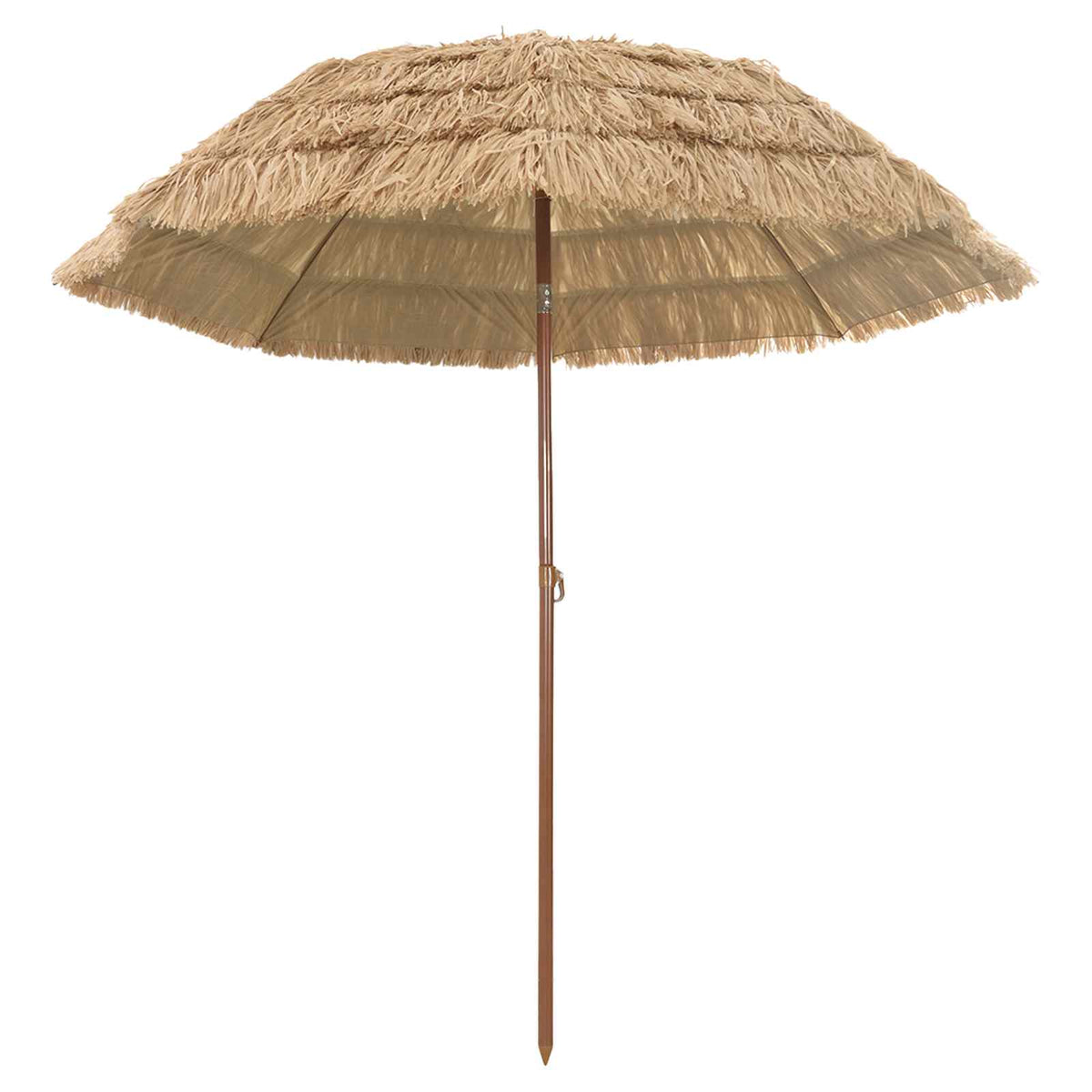Vidaxxl parasol de jardin naturel 205 x 205 x 210 cm
