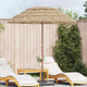 Vidaxx parasol de plage naturel 255 x 255 x 255 cm polyester et acier