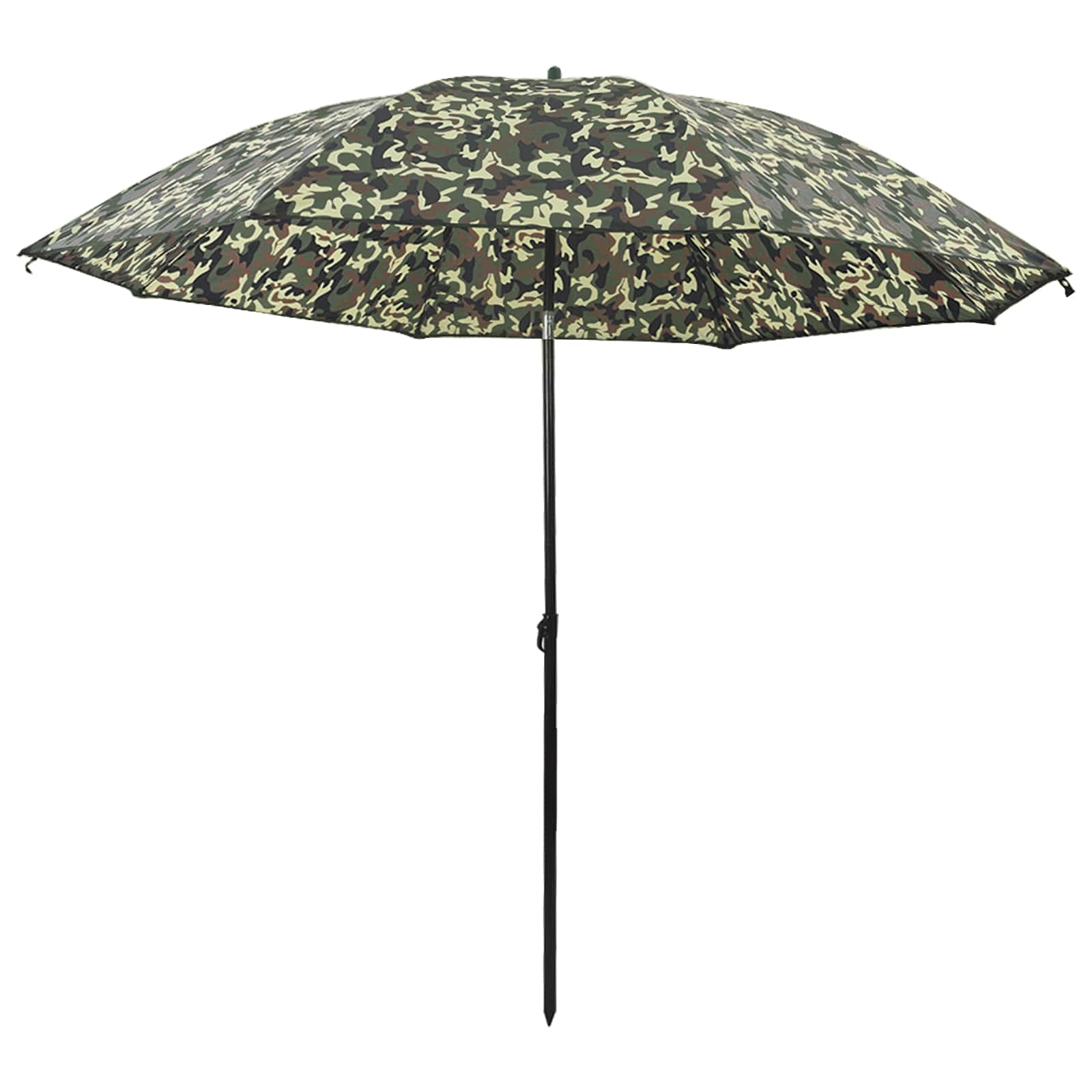 VidaXL parapluie poisson camouflage 240 x 210 cm oxford polyester