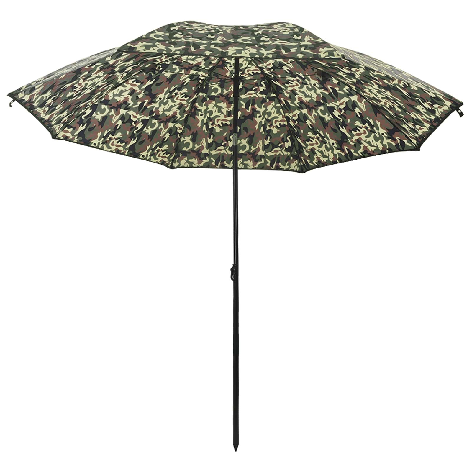 VidaXL parapluie poisson camouflage 300 x 240 cm oxford polyester