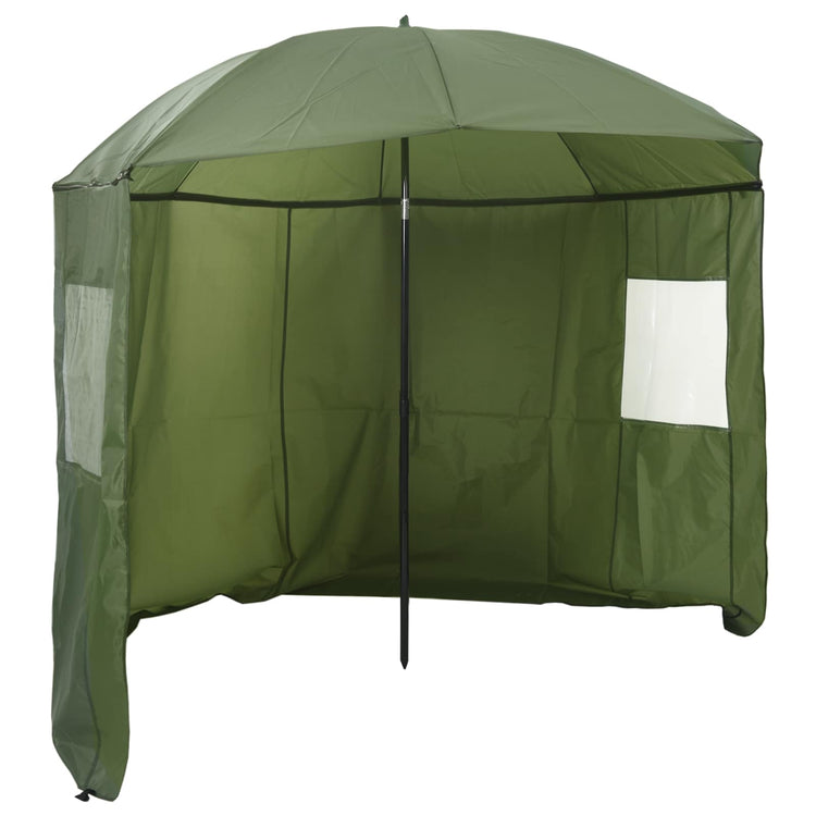 VidaXL parapluie poisson jaune armée 300 x 240 cm oxford polyester