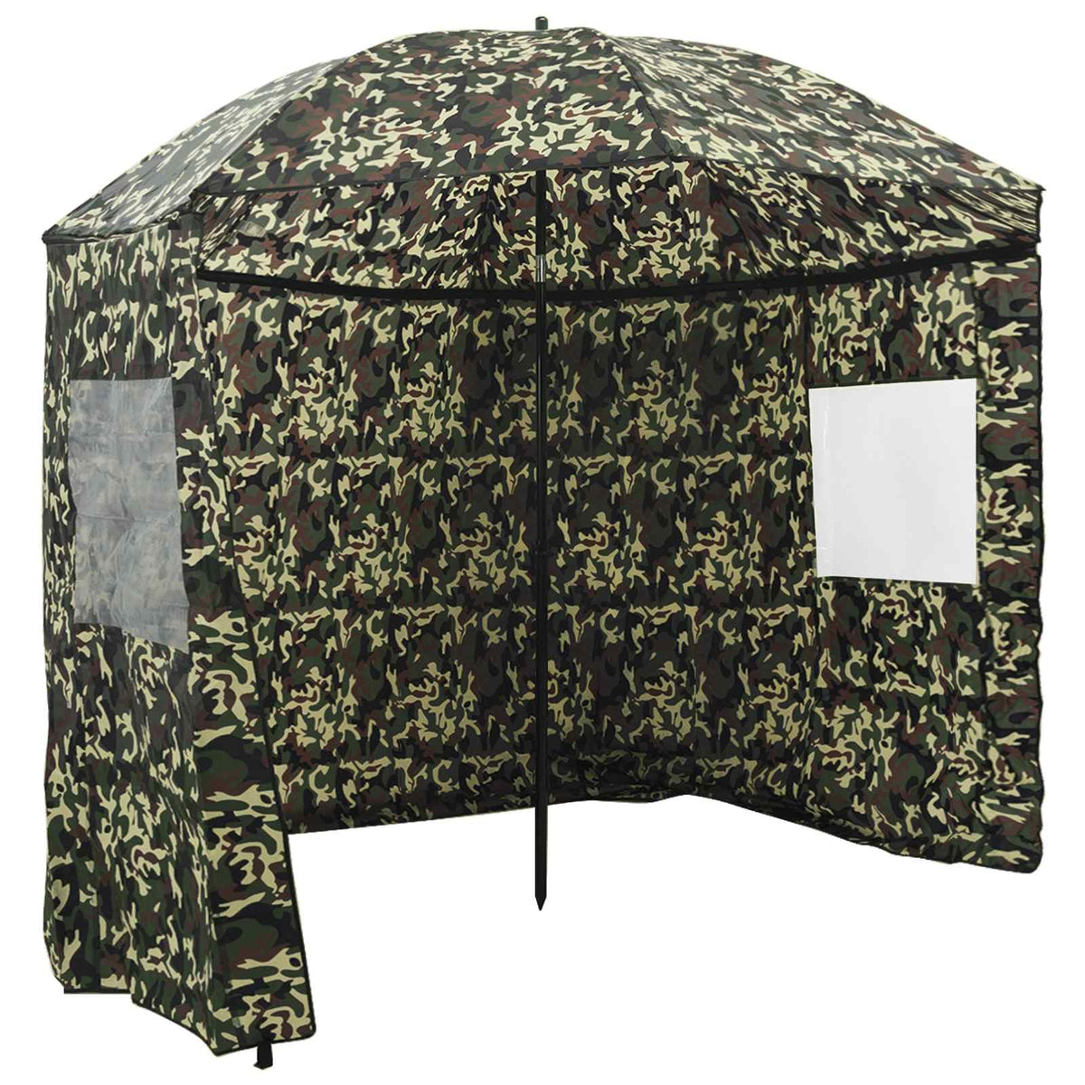 VidaXL parapluie poisson camouflage 220 x 193 cm polyester oxford