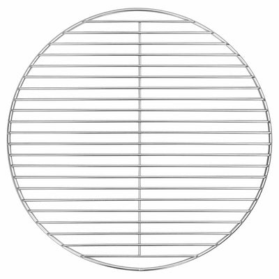 Vidaxx barbecue argent 43 x 43 cm en acier inoxydable