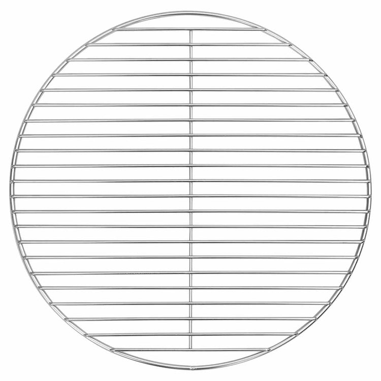 Vidaxx barbecue argent 43 x 43 cm en acier inoxydable
