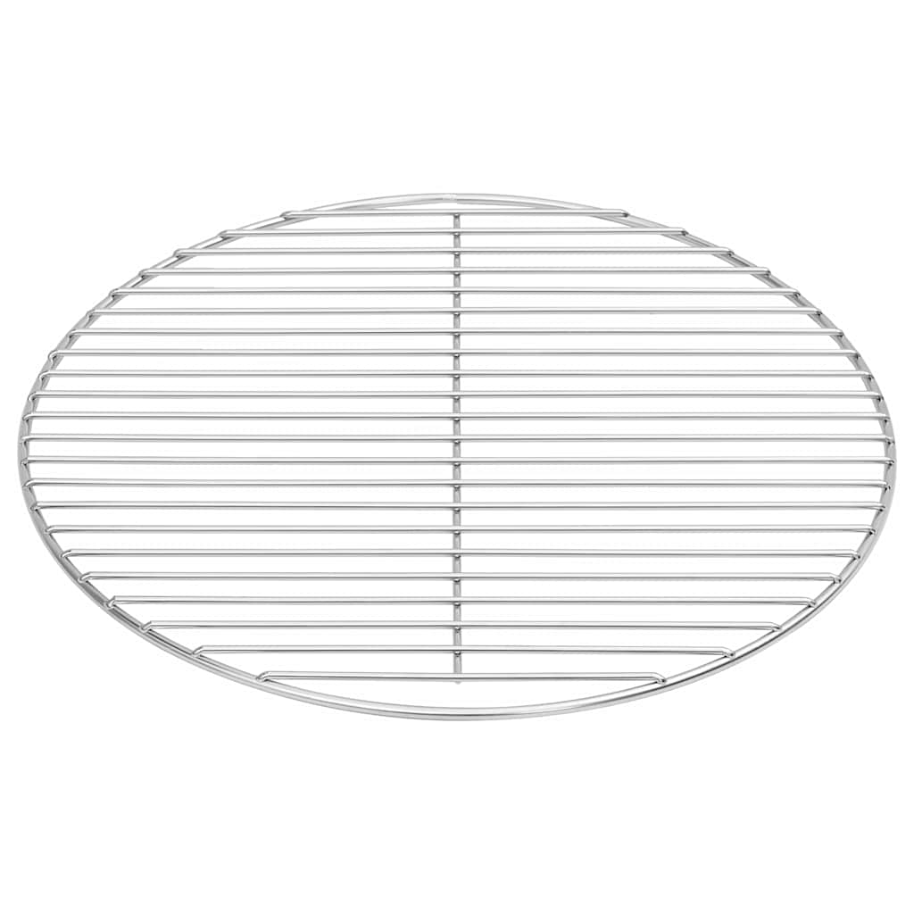 Vidaxx barbecue argent 43 x 43 cm en acier inoxydable