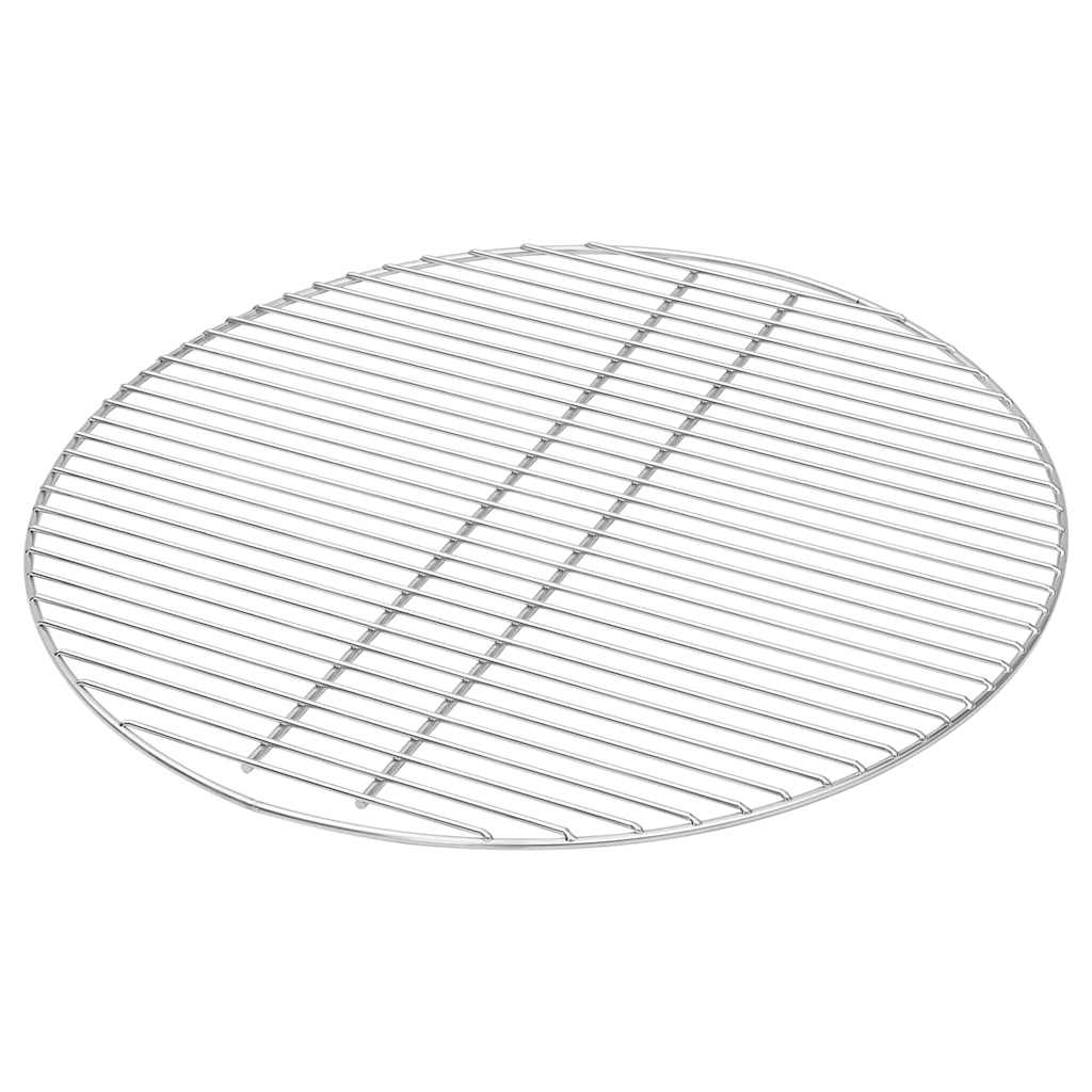 Vidaxx barbecue argent 57 x 57 cm en acier inoxydable