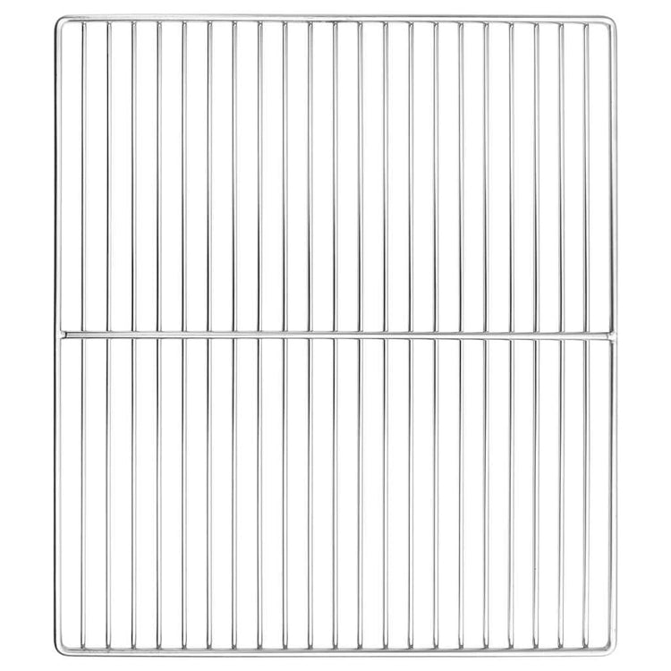 Vidaxx grille de grill argent 45 x 40 cm en acier inoxydable