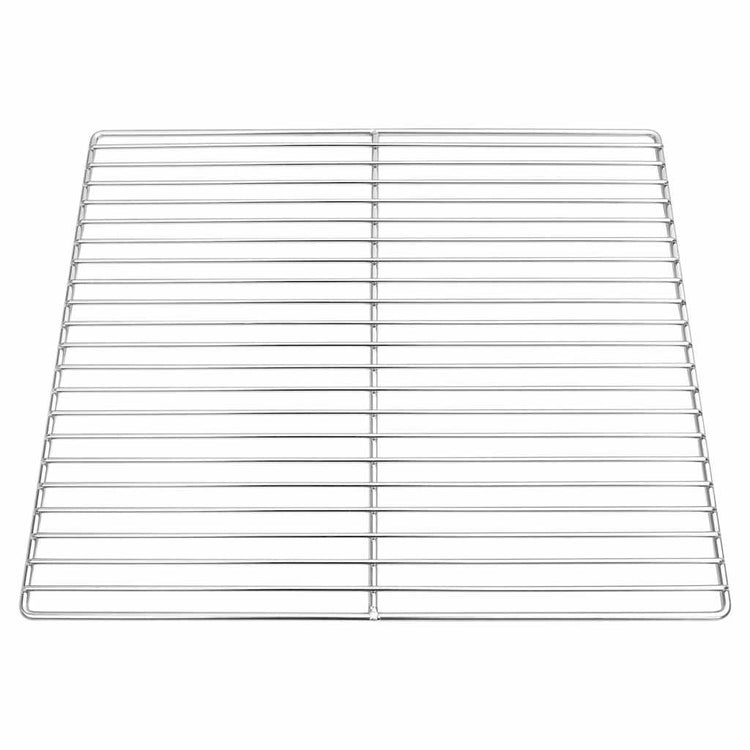 Vidaxx grille de grill argent 45 x 40 cm en acier inoxydable