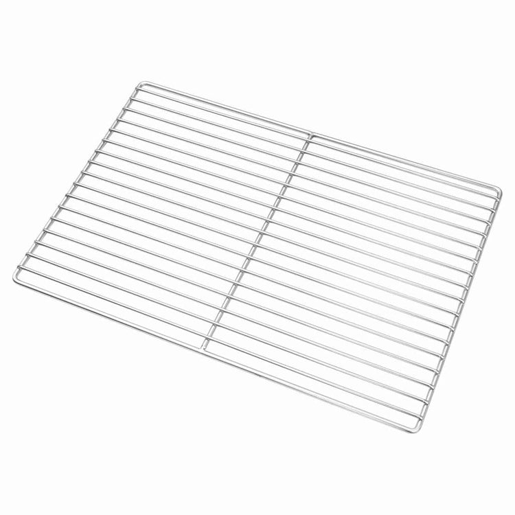 Vidaxx grille de grill argent 47 x 32,5 cm en acier inoxydable