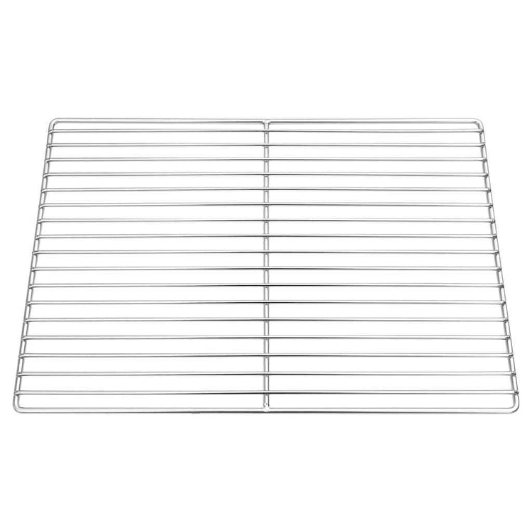 Vidaxx grille de grill argent 47 x 32,5 cm en acier inoxydable