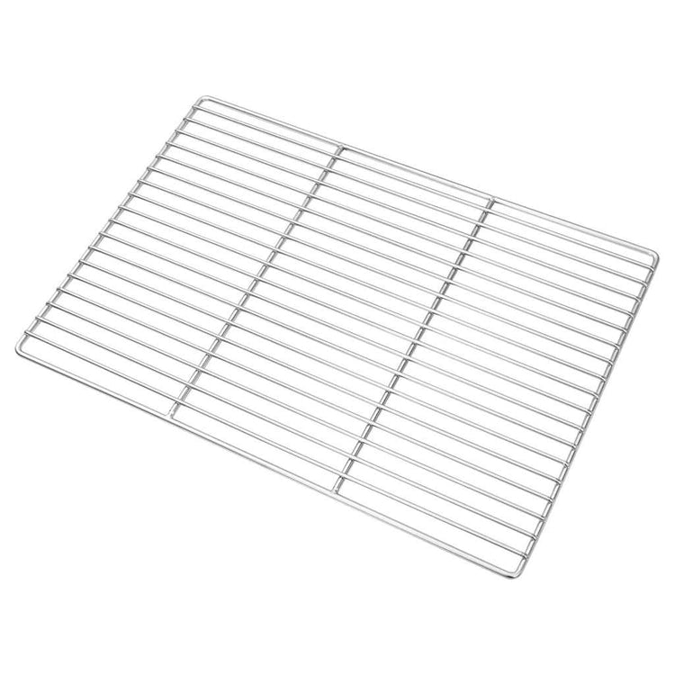 Vidaxx grille de grill argent 50 x 35 cm en acier inoxydable
