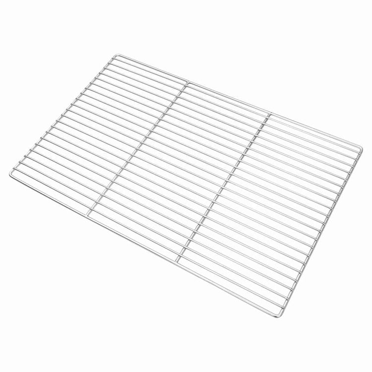 Vidaxx grille de grill argent 60 x 40 cm en acier inoxydable
