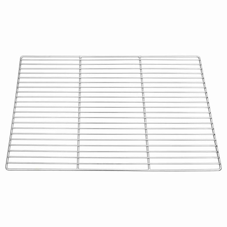 Vidaxx grille de grill argent 60 x 40 cm en acier inoxydable