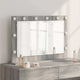 Vidaxx miroir de maquillage rectangulaire gris sonoma 80 x 55 x 18 cm