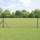 Poteau de clôture Vidaxl gris 10 x 0,6 m (maille 13 mm) acier et PVC