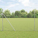 Vidaxl poteau de clôture argent 10 x 1,5 m (maille 25 mm) acier