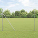 Vidaxl poteau de clôture argent 10 x 1,5 m (maille 50 mm) acier
