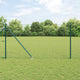 Vidaxl poteau de clôture vert 10 x 1 m (maille 50 mm) acier et PVC