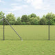 Poteau de clôture Vidaxl gris 10 x 1,2 m (maille 13 mm) acier et PVC