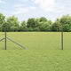 Vidaxl poteau de clôture gris 25 x 0,8 m (maille 50 mm) acier et PVC