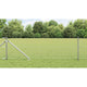 Vidaxl poteau de clôture argent 10 x 0,6 m (maille 25 mm) acier