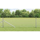 Vidaxl poteau de clôture argent 25 x 0,8 m (maille 13 mm) acier