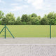 Poteau de clôture Vidaxl vert 10 x 0,6 m (maille 50 mm) acier et PVC