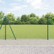 Vidaxl poteau de clôture vert 25 x 1,2 m (maille 25 mm) acier