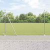 Vidaxl poteau de clôture argent 10 x 1,5 m (maille 25 mm) acier