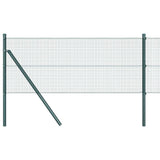 Vidaxl poteau de clôture vert 10 x 0,5 m (maille 16 x 16 mm) acier - afbeelding 2
