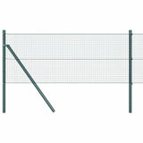 Vidaxl poteau de clôture vert 10 x 0,5 m (maille 19 x 19 mm) acier - afbeelding 2